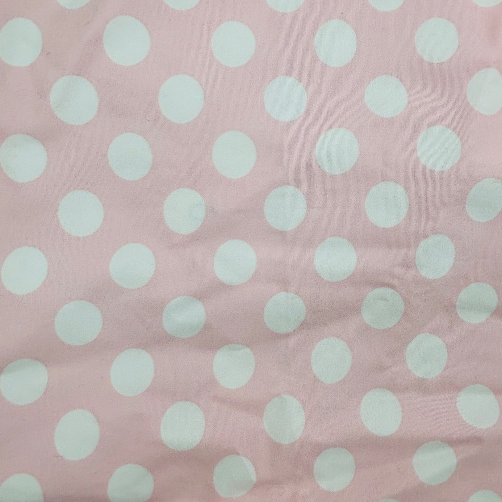 Pottery Barn Kids Sabrina Basket 11 Liner Lot Pink White Polka Dot M L XL
